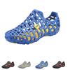 Outdoor Breathable Lightweight Hollowed Water Shoes for Men and Women Sport Sandals Comfortable Slip On Beach Shoes with Ventilation Design