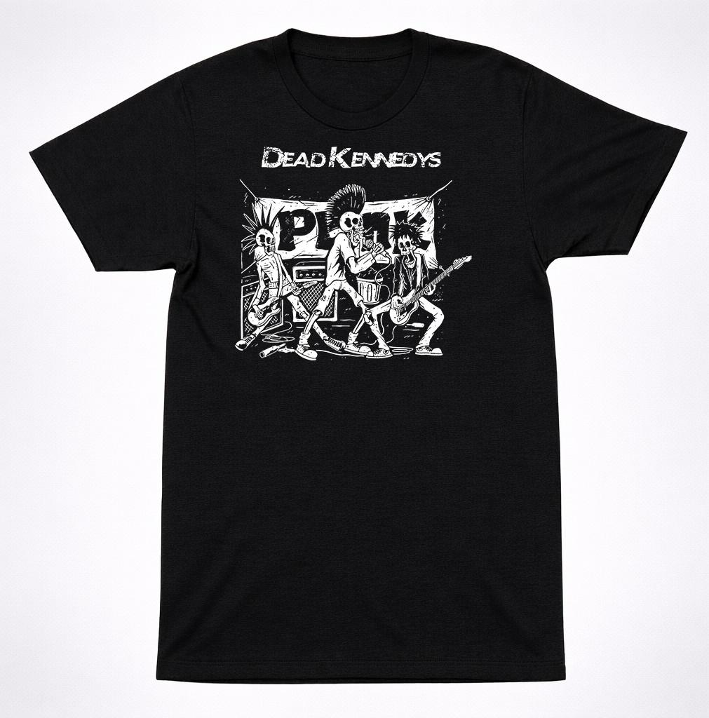 Графическая футболка панк-рок группы Dead Kennedys Классическая хардкорная футболка протеста S разноцветный