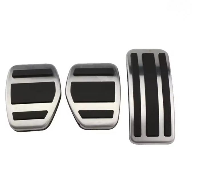 För Peugeot 207 301 307 208 2008 308 408 för CITROEN C3 C4 för DS 3 4 6 DS3 DS4 DS6 Vänsterstyrd Biltillbehör Bilfotstöd Pedalöverdrag