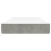 VidaXL Pocket Spring Mattress, Memory Foam Mattress, Bedroom Bed Mattress, Light Grey 4007154