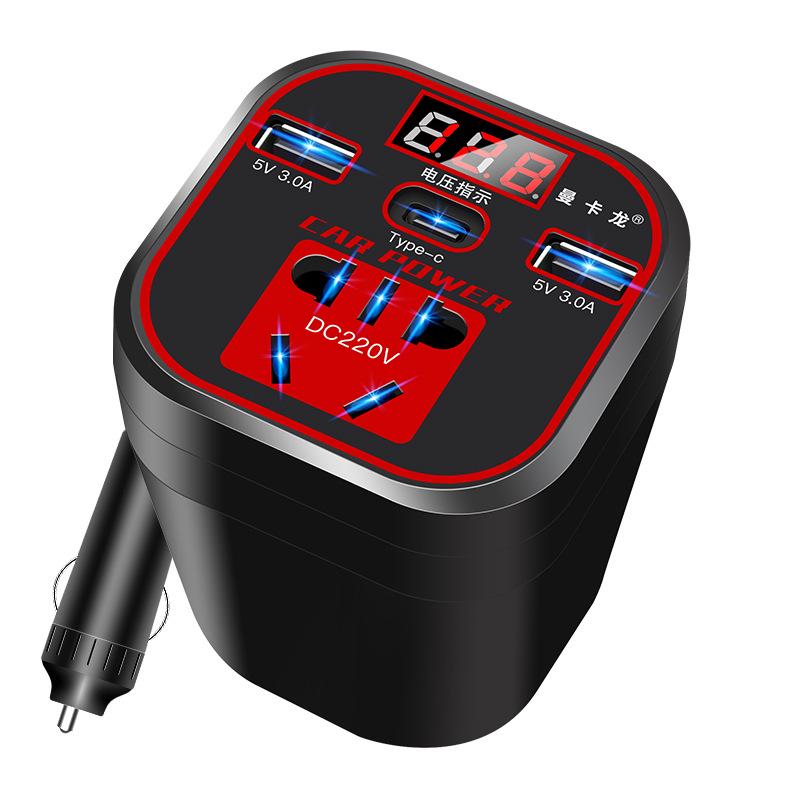 High Power Car & Truck Inverter 24V/12V To 220V Multifunctional Charging Converter