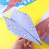 Montessori Handmade Colored Paper Set Versatile Paper Aircraft Toy  Parent-child interaction