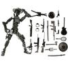 3D Printed Death/Swordsman Dummy 13 Action Figures Multi-Jointed Movable Lucky 13 Action Figure Nova 13 Action Figure for Gift