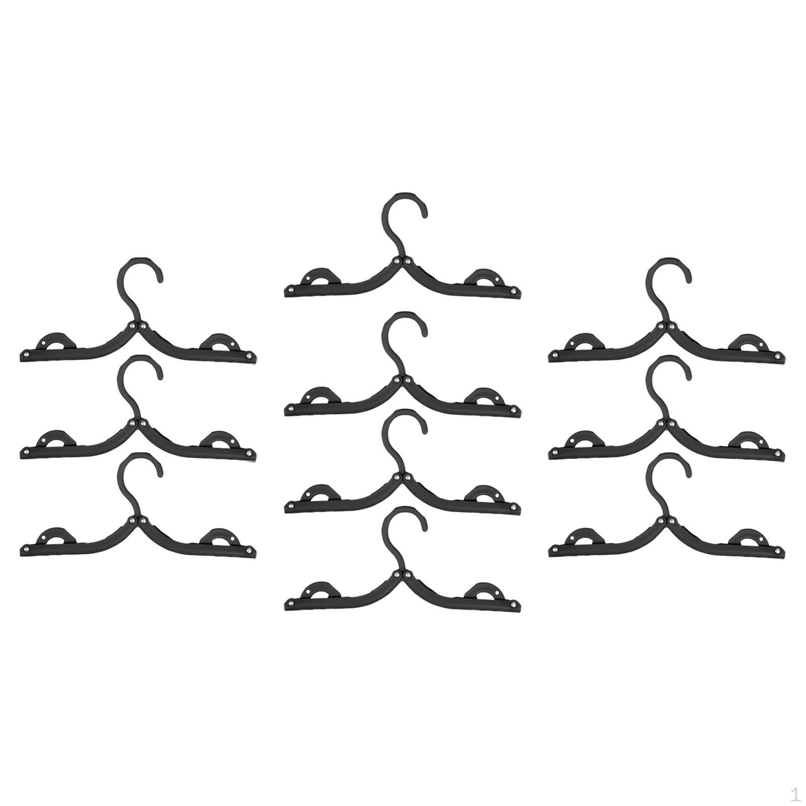 

10 шт. Дорожные вешалки для одежды Портативные Складные Бытовые