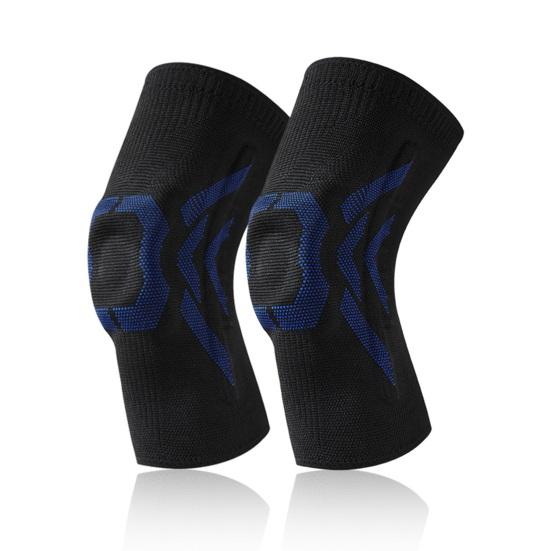 Kniebandage für Damen und Herren mit Patella-Gelpolster, Kompressions-Knieschutz für Meniskusriss, Kniebandage zur Schmerzlinderung bei Arthritis-Schmerzen beim Training mit seitlichen Stabilisatoren