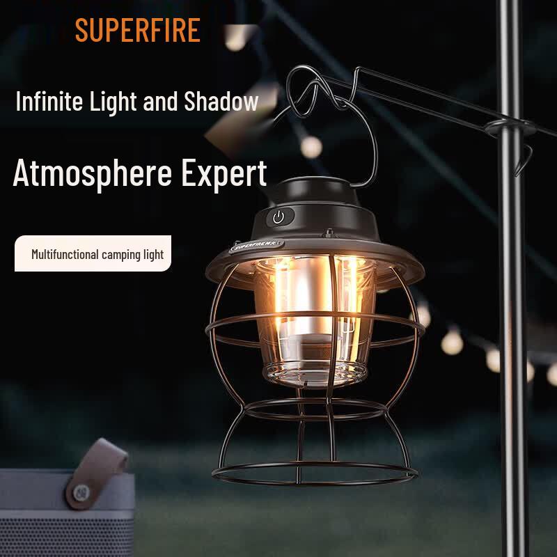 SupFire T58 USB Rechargeable LED Camping Lantern