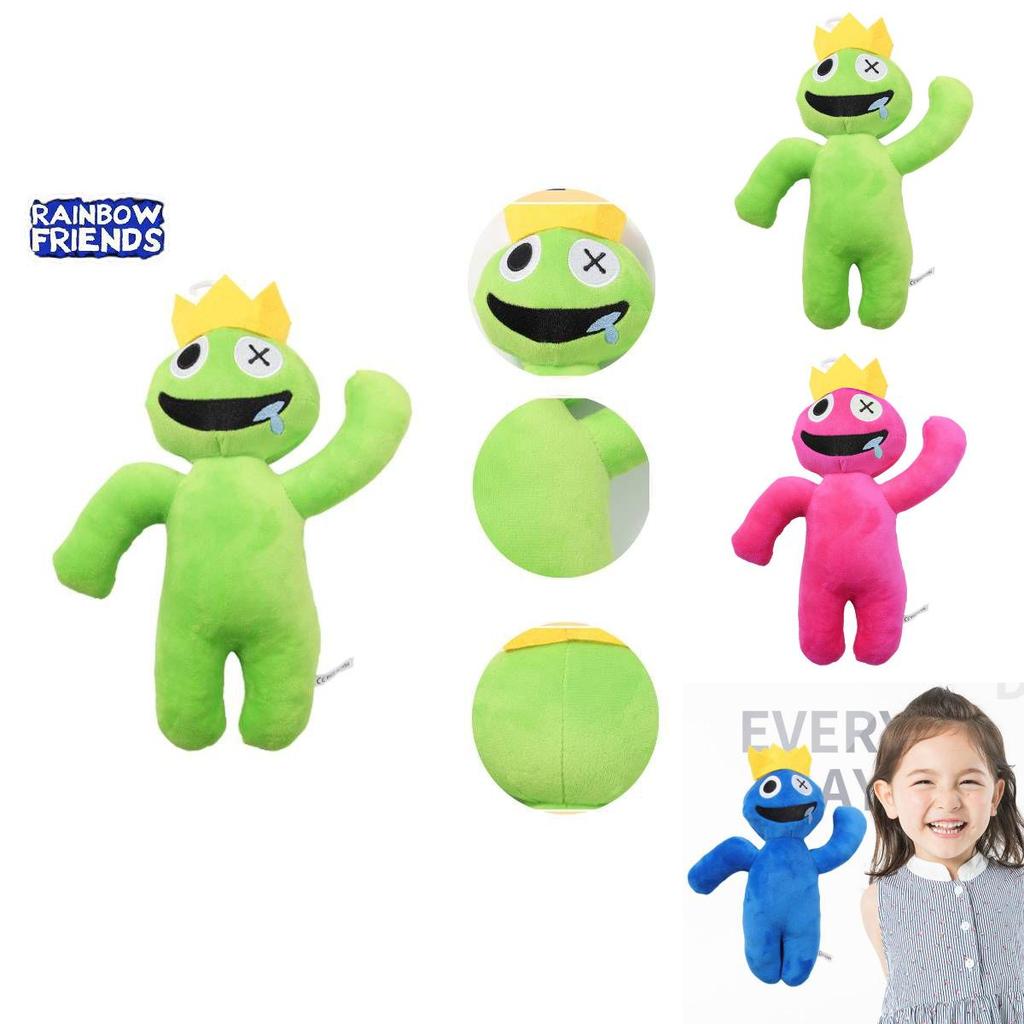Niedliche Roblox Rainbow Friends Plüschtiere, Cartoon-Stoffpuppen, Weihnachtsgeschenk für Kinder