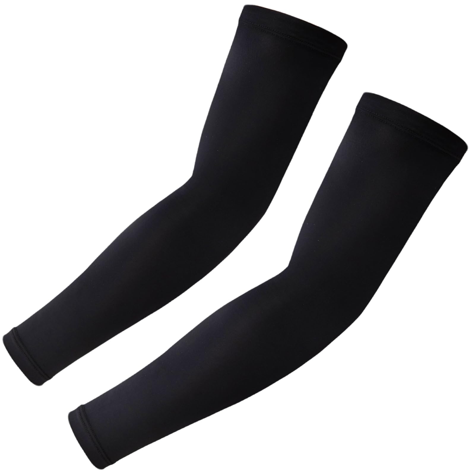 

CUBATTY Cooling Arm Covers with Sun Protection for Men and Solid for and Work Women, Smooth, Color, Sweat-Wicking, Quick-Drying, Non-Slip, Golf,