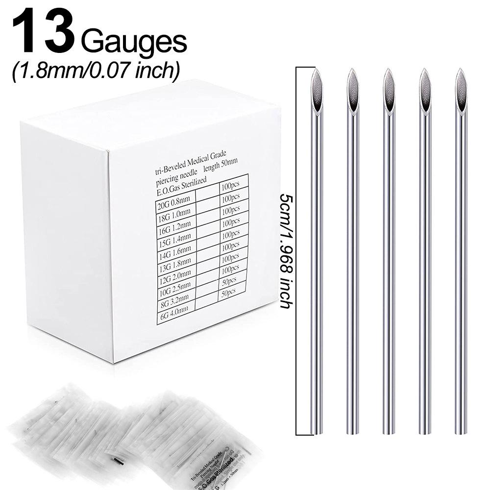 Sterile Disposable Tattoo and Piercing Needle Kit