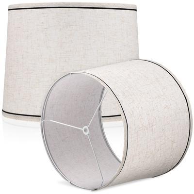Pantallas de Lámpara BESTOYARD, Pantallas de Lámpara de Mesa, Pantallas de Lámpara de Repuesto para Lámparas de Escritorio, Cubiertas Decorativas para Bombillas, Iluminación Interior de Tela, Estilo Japonés