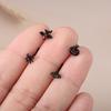 Halloween Ear Bone Studs, Stainless Steel Bat and Spider Piercing Accessories, Body Ornaments