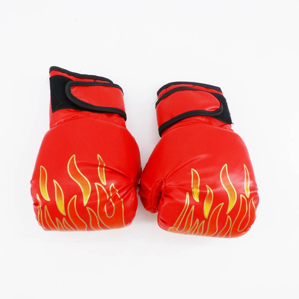 

Kickboxing Breathable Sanda Sparring Glove Boxing Training Glove Boxing Gloves Flame Gloves червоний
