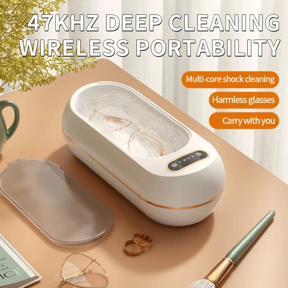 3 Modes Versatile Ultrasonic Cleaning Machine for Ring Glasses Makeup Brush