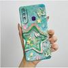 Für Huawei Y6p Hülle MED-LX9 Hübsche Schmetterlingsblumen Coque Weiche Flüssigsilikon Handyhülle Für Huawei Y7p Y 6p 2020 Rückseite