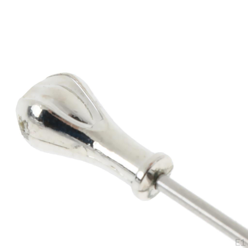 1Pc Cocktail Pick Stainless Steel Bar Tool Reusable