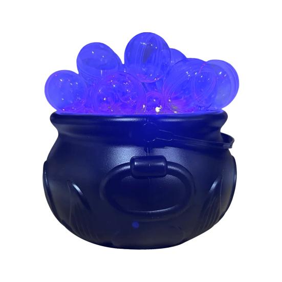 

Украшения для котла на Хэллоуин, набор для кипящего котла своими руками, жуткая черная пластиковая миска, горшок для ведьмы для домашней комнаты, стола, вечеринки A