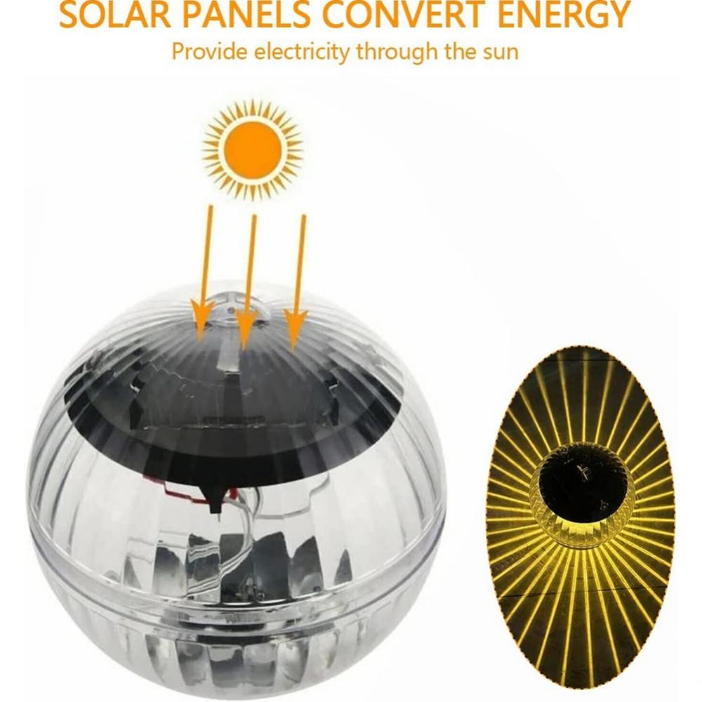 Heißquellen-Brunnenleuchten Solar-Poolleuchte Brunnenleuchte Schwimmende LED