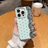 Black Lace Phone Case For Iphone 17 16 Pro Max 14 15 Plus Cover Iphone 11 12 13 17E 16E Soft Shockproof Cover