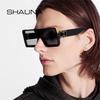 SHAUNA Ins Moda Popolare Vintage Quadrati Un Pezzo Occhiali da Sole da Donna Marca Designer Uomo Occhiali Maschera UV400