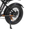 JKING FXH-002 Pro 1000W Motor E-Mountain Bike  48V 20.3Ah+20.3Ah Dual Battery 25KM/H Top Speed 150Kg Load 20 Inch Fat Tires