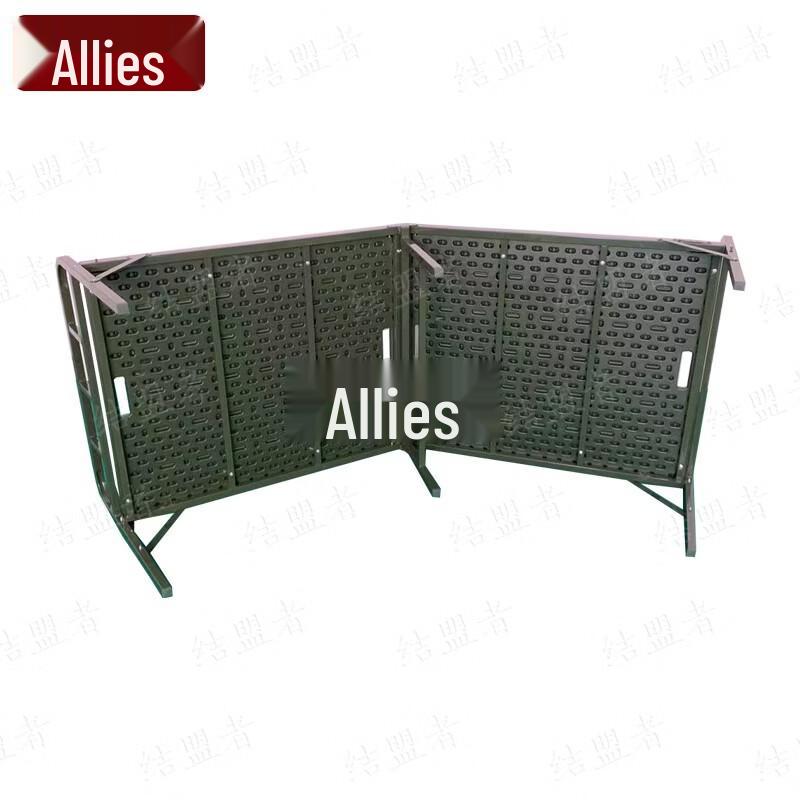 Ally Field Plastic Steel Folding Camp Bed