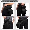 Cross-border Multifunction Tactical Leg Bag - Nylon Laser Cut - For Outdoor Cycling & Motorcycle