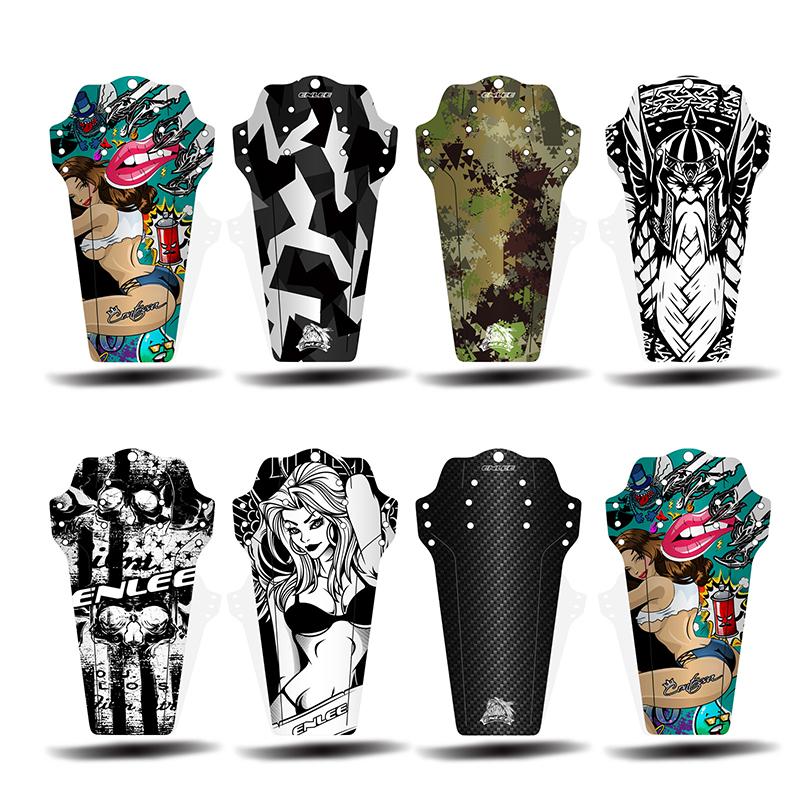 

ENLEE Велосипедные крылья Брызговик Брызговик Углеродное волокно Передний / Задний MTB Горный велосипед Крылья Грязевая защита Велосипедные аксессуары 1