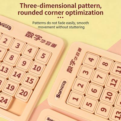 Children'S Digital Huarong Road Math Educational Toys Logic Thinking Training Toys For School Students
