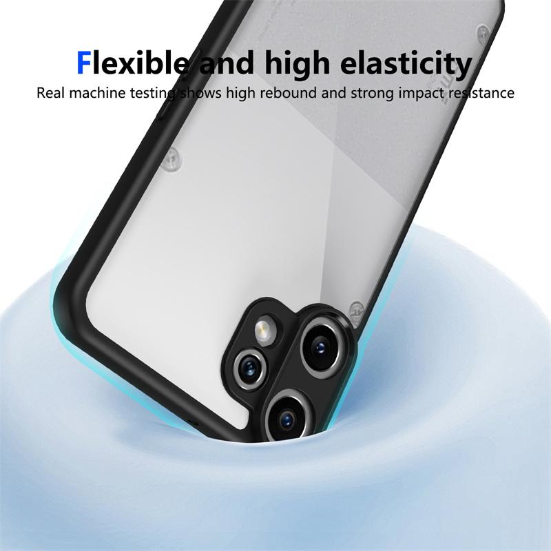 Nothing CMF Phone 2 Pro A001 Case Plating Silicone Bumper Shockproof Clear Back Cover Hard Phone Case for Nothing CMF Phone2 Pro