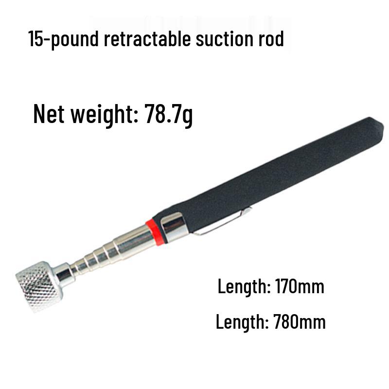 Yunbei Telescopic Magnetic Pickup Tool Set: 1.5, 3.5, 10, 15 Lbs Capacity