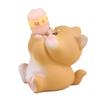 Resin Cute Animal Ornament Drinking Coke Pose Animal Cake Topper Resin Animal Statue  For Kids