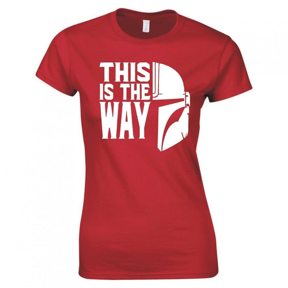 Inspired By The Unisexdalorian This Is The Way Helmet Skinny Fit TShirt