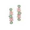 Excellent Flower Design Silver Plated Alloy Princess Style Necklace Set for Women