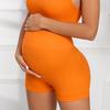 Women Sport Vest Asymmetrical Shoulder Straps Soft Thick Fabric Elastic Cuffs Medium Support Yoga
