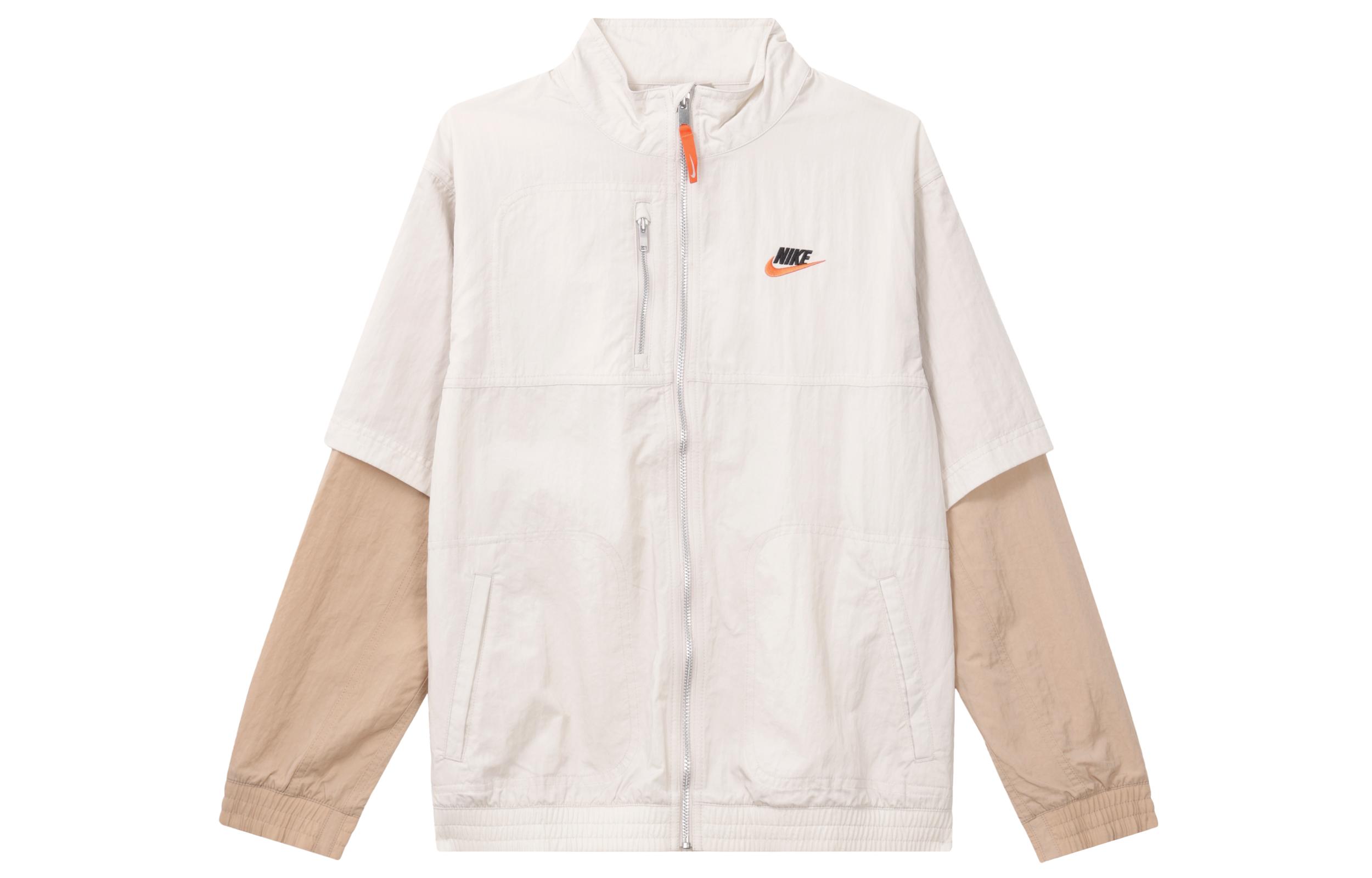 Nike Sportswear City Utility Women s Colorblock Windproof Jacket White FB7249-104 XL