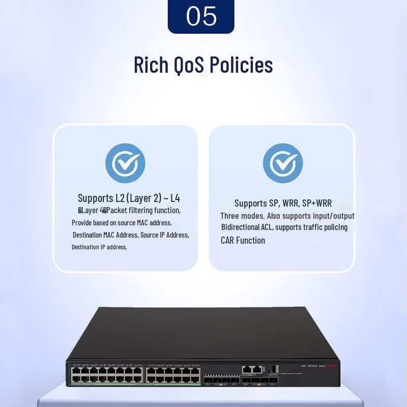 H3C S5130S-EI Series 36-Port Managed Gigabit PoE Switch