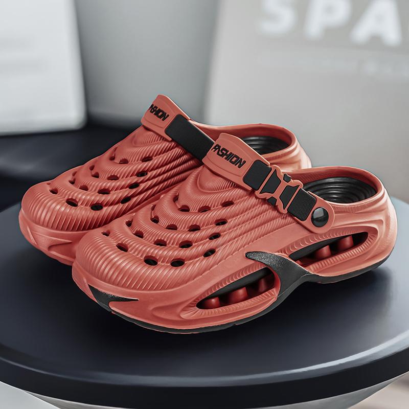 Zoccoli da uomo in EVA leggeri a punta chiusa scarpe da giardino antiscivolo suola morbida Per Spiaggia Giardino Estate Esterno Uso Quotidiano Leggeri