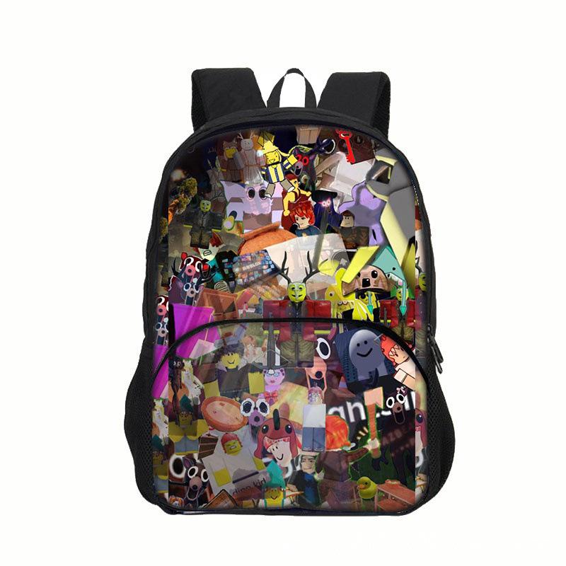 99 Nights In the Forest Children's Game-themed Backpack with Pockets 7330