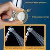 360° Rotating Turbine Fan Handheld Shower Head High Pressure Water Saving Spray Shower Filter Bathroom Accessories