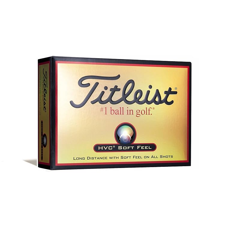 

TITLEIST golf ball HVC SOFT FEEL 2 pieces 12 pieces white 1HVSF-J