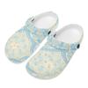 Unisex Color Print EVA Garden Shoes Lightweight Soft Slip On Garden Yard Home Bathroom Casual Walking Leisure Sandals Soft Fit