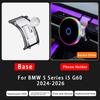 Per BMW Serie 3 5 7 X3X4X5X6X7 G01 G02 G05 G06 G07 G27 G45 G60 G70 -2026 Supporto per Telefono da Auto con Ricarica Wireless Magnetica 15W