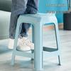 Camellia European Style Thickened Plastic Stool