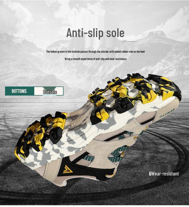 HanTu Women's Waterproof Hiking Shoes, Non-Slip, Lightweight, Breathable, Perfect for Outdoor Sports and Off-Road Climbing.