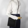 Bally Shoulder Bag Black Leather Women Used