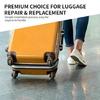 Luggage Suitcase Screw Replacement Wheels Inline Skate PU Wheels Repair Accessories Caster For Enhances Durability