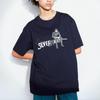 Uniqlo X Detective Conan Akai Shuichi Letter Print Short Sleeve T-Shirt Unisex T-Shirt Navy-Blue 462175-69
