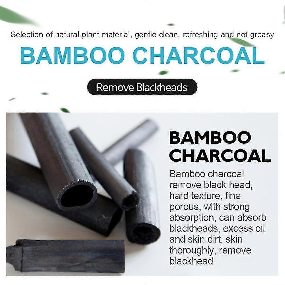 Blackhead Mask Remover Bamboo Charcoal, Peel Off Face Mask, Peeling Nose Patch To Clean Pores, Pore Whiteheads Cleanser Nose Purifying