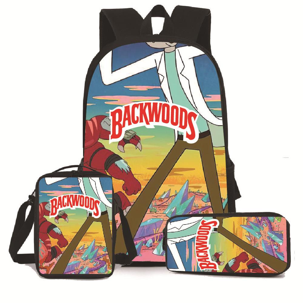 Trend Backwoods Cigar Bag Men S And Women S Outdoor Travel Bag Computer Bag Cigar Bag Three-piece set