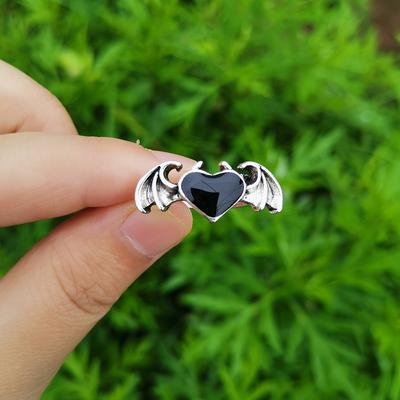 Hip Hop Retro Love RingsSimple Personality Trendy Cool Cool Style Women's Rings